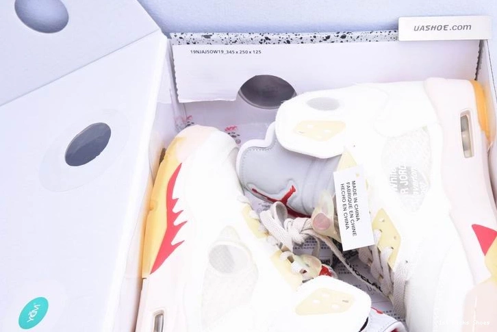 CT8480-0020 AJ5 Jordan ow 3M x​off 5  Air​ white 0509